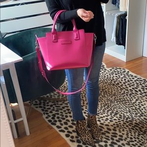 Authentic Vera Bradley Fuchsia Satchel